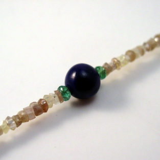 Armband Diamant en Lapis Lazuli